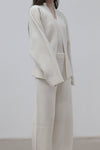 SWAYING/KNIT Seamless Wool Oversized Cardigan SW212SZ17